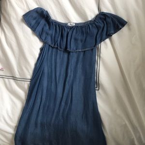 Denim Dress By Glam